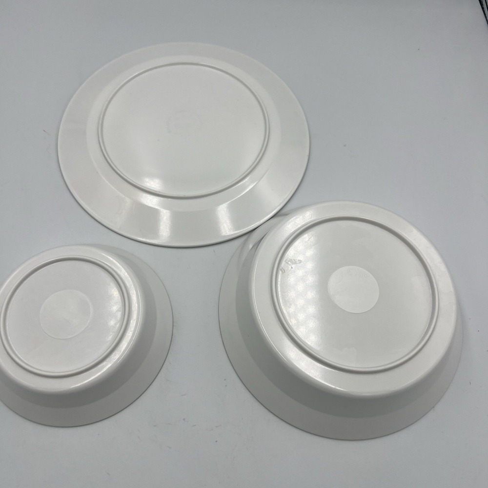 Vintage Winnie The Pooh 3 Piece‎ Melamine Walt Disney Dish Set Plate 2 Bowls - Picture 6 of 6